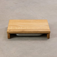 Schneidebrett mit Auffangschale - 36 x 28 x 7 cm
