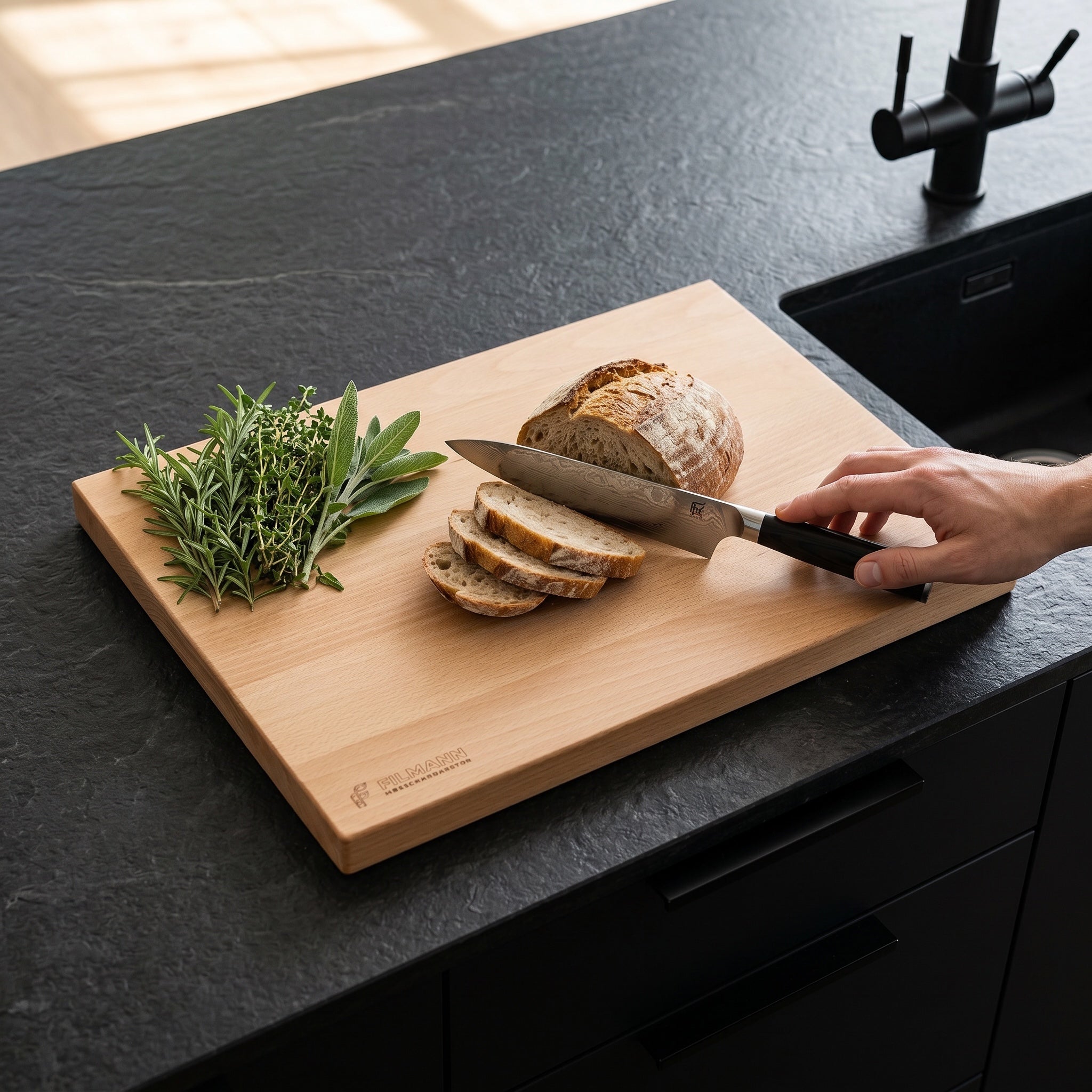 Schneidebrett - Premium Buche 40x30 cm